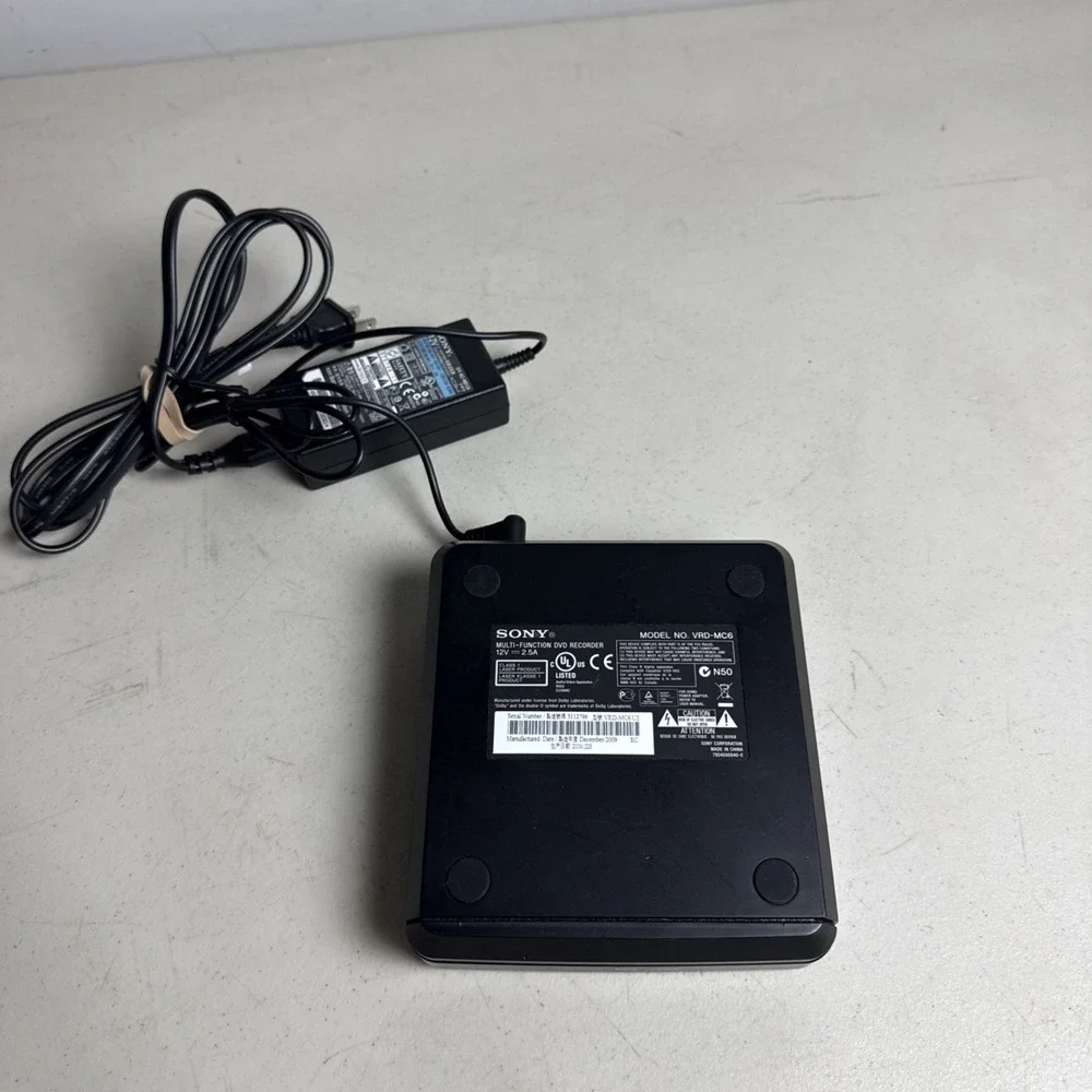 Sony VRD-MC6 DVDirect Multi-Function DVD Recorder w/ Power Supply - EUC